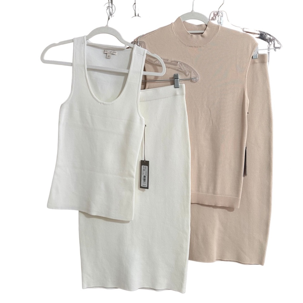 75% off 2x Eva Mendez NY & Co midi skirt outfits S M 6 8 sexy office suit pencil